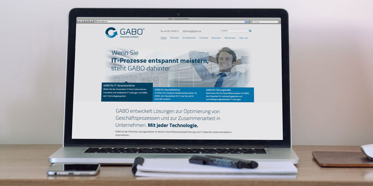 GABO | Die neue Website
